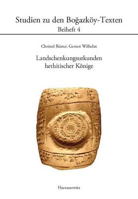 Book cover for Landschenkungsurkunden Hethitischer Konige