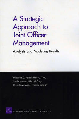 Book cover for A Strategic Approach to Joint Officer Management