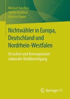 Book cover for Nichtwahler in Europa, Deutschland Und Nordrhein-Westfalen