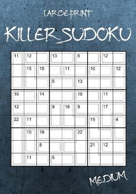 Book cover for Large Print Medium Killer Sudoku