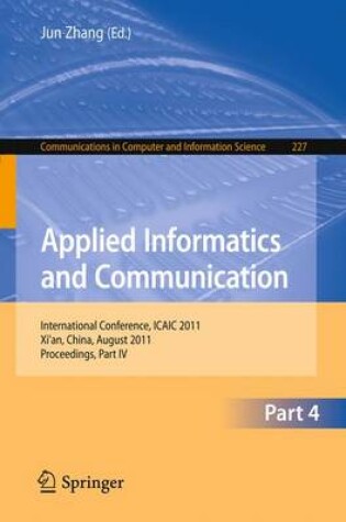 Cover of Applied Informatics and Communication