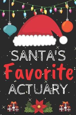 Book cover for Santa's Favorite actuary