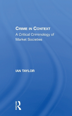 Cover of Crime In Context