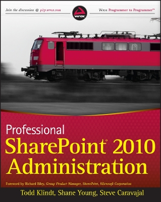 Book cover for Professional SharePoint 2010 Administration