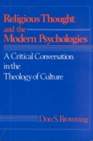 Cover of Religious Thought and the Modern Psychologies