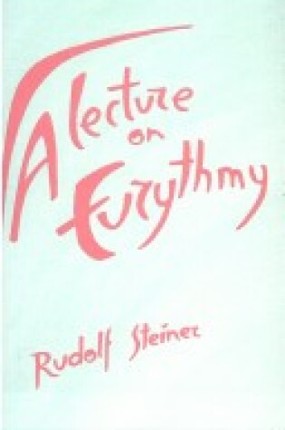 Cover of Lecture on Eurythmy