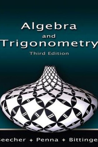 Cover of Algebra and Trigonometry a la Carte Plus