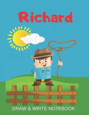 Book cover for Richard Draw & Write Notebook