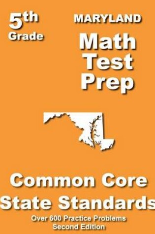 Cover of Maryland 5th Grade Math Test Prep