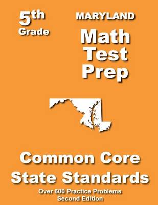 Book cover for Maryland 5th Grade Math Test Prep