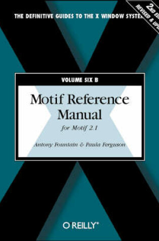 Cover of Motif Reference Manual; Vol.6B