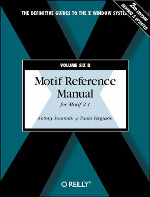 Book cover for Motif Reference Manual; Vol.6B