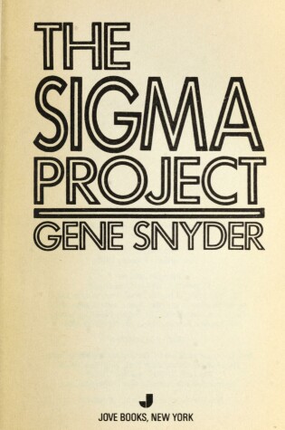 Cover of The SIGMA Project