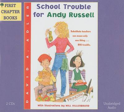 Book cover for School Trouble for Andy Russell (2 CD Set)
