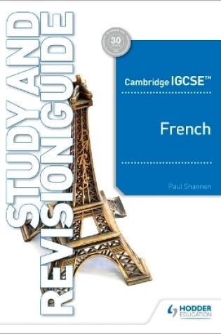 Cover of Cambridge IGCSE (TM) French Study and Revision Guide