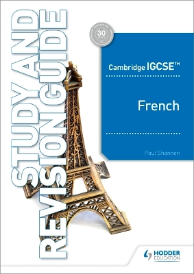 Book cover for Cambridge IGCSE (TM) French Study and Revision Guide