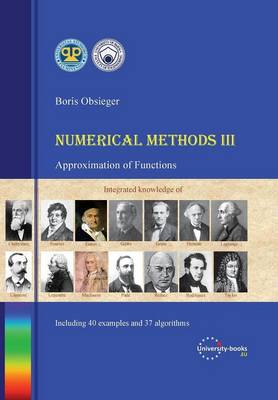 Book cover for Numerical Methods III - Approximation of Functions