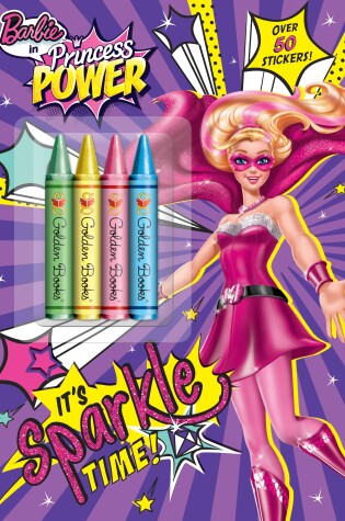 Cover of It's Sparkle Time! (Barbie in Princess Power)