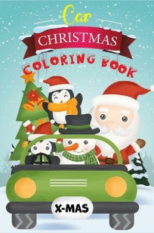 Cover of Car Christmas Coloring Book