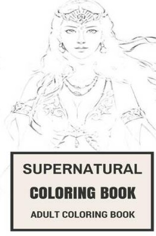 Cover of Supernatural Coloring Book