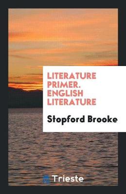 Book cover for Literature Primer. English Literature