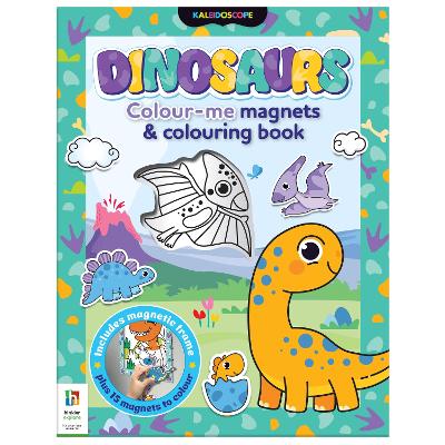 Book cover for Dinosaurs Colour-Me Magnets