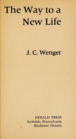 Cover of The Way to a New Life