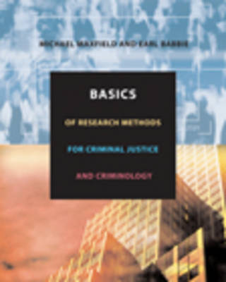 Cover of Basics of Research Methods for Criminal Justice and Criminology