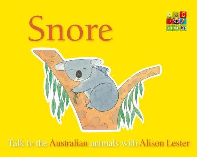 Book cover for Snore (Talk to the Animals) board book