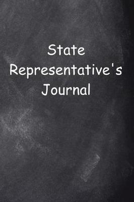 Book cover for State Representative's Journal Chalkboard Design