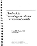 Book cover for Handbook for Evaluating and Selecting Curriculum Materials