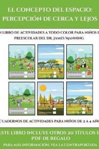 Cover of Cuadernos de actividades para niños de 2 a 4 años (El concepto del espacio