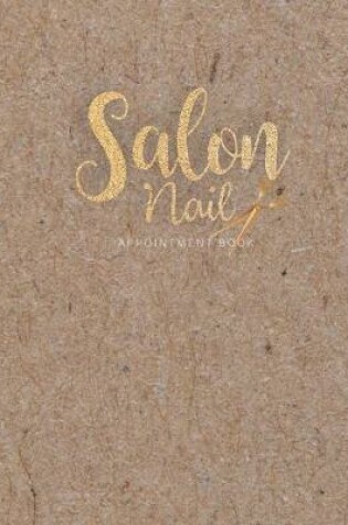 Cover of Appointment book nail salon