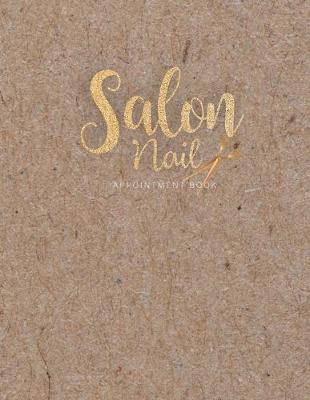 Book cover for Appointment book nail salon