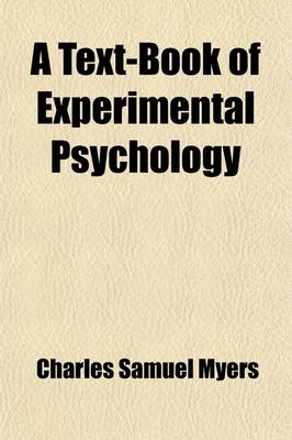 Book cover for A Text-Book of Experimental Psychology