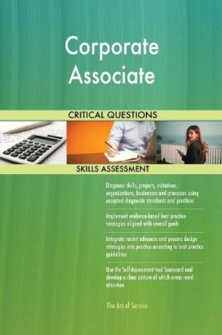 Cover of Corporate Associate Critical Questions Skills Assessment