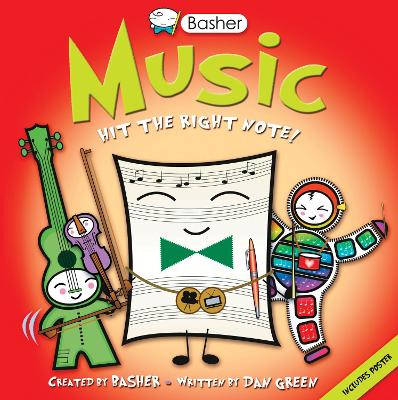 Book cover for Basher Basics: Music