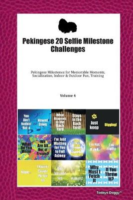 Book cover for Pekingese 20 Selfie Milestone Challenges