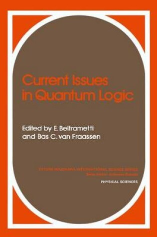 Cover of Current Issues in Quantum Logic