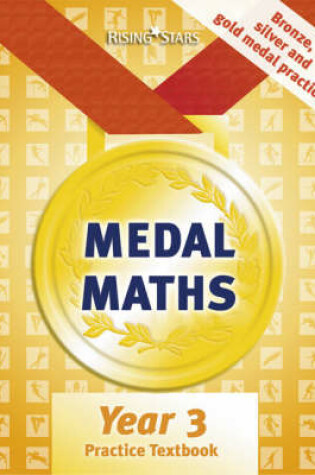 Cover of Medal Maths Practice Textbook Year 3