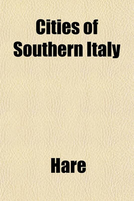 Book cover for Cities of Southern Italy