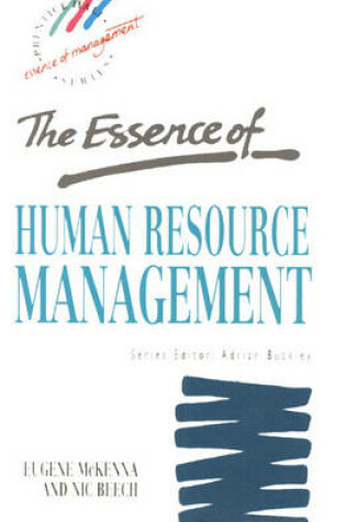 Cover of Essence Human Resource Management
