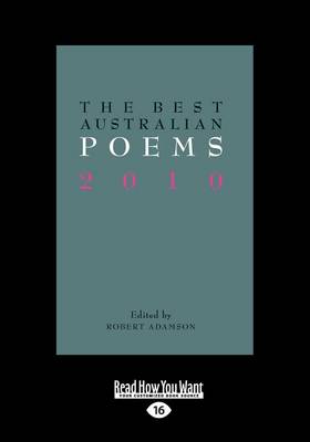 Book cover for The Best Australian Poems 2010