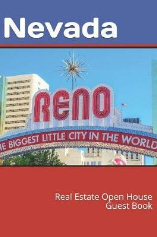 Cover of Nevada Real Estate Open House Guest Book