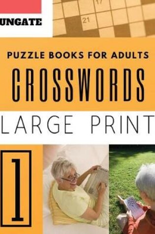 Cover of Crossword Puzzle Books for Adults