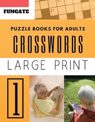Book cover for Crossword Puzzle Books for Adults