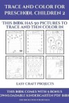 Book cover for Easy Craft Projects (Trace and Color for preschool children 2)