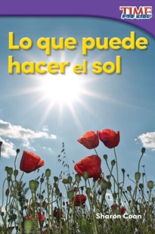 Cover of Lo que puede hacer el sol