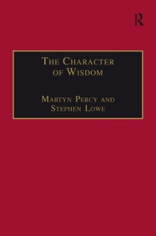 Cover of The Character of Wisdom