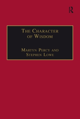 Book cover for The Character of Wisdom